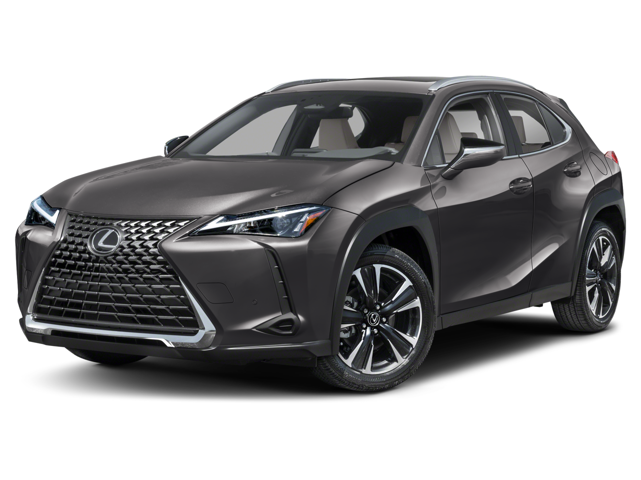 2025 Lexus UX BASE in Black — front three-quarter view