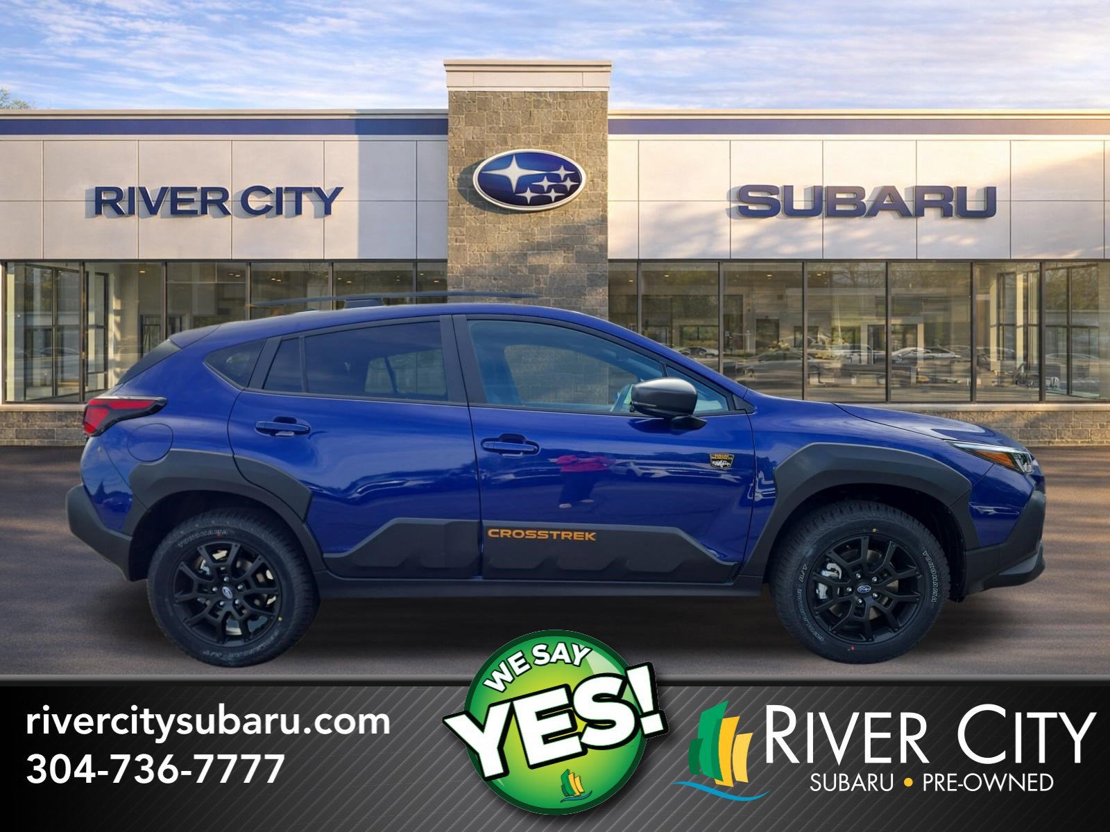 2026 Subaru CROSSTREK — rear three-quarter view