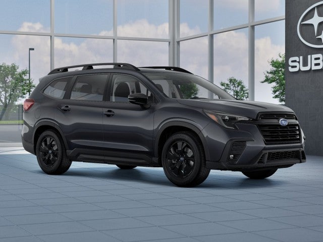 2026 Subaru ASCENT Premium 7-Passenger in Magnetite Gray Metallic — front three-quarter view