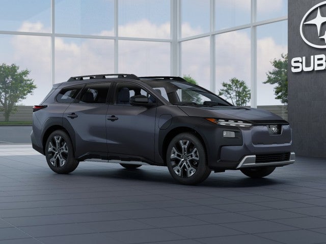 2026 Subaru TRAILSEEKER Touring in Magnetite Gray Metallic — front three-quarter view